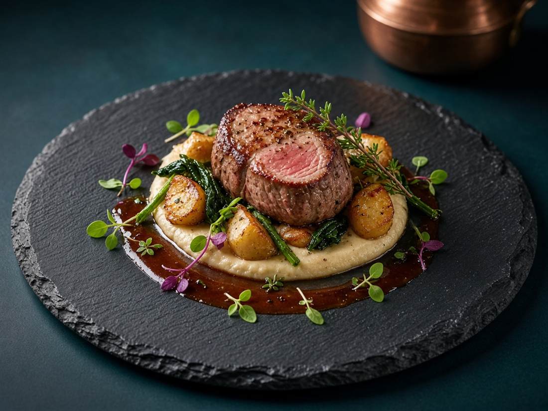 Assiette gastronomique signature PetitTable
